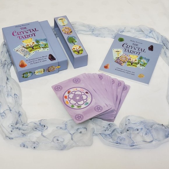 Philip Permutt Crystal Tarot Deck and Guidebook EUC Cico Books - Picture 7 of 8